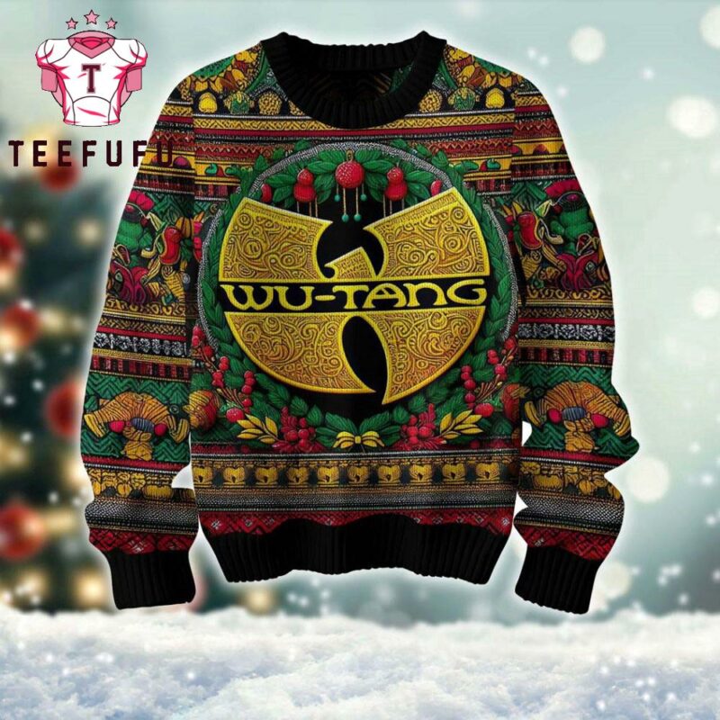 Wu Tang Clan idler Logo Ugly Christmas Sweater