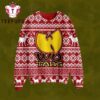 Wu Tang Clan Logo Signature Red White 2025 Ugly Christmas Sweater 3 Wu Tang Clan Logo Signature Red White 2025 Ugly Christmas Sweater