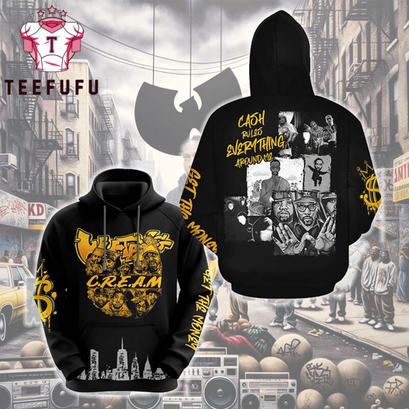 Wu-Tang Clan Cash Rules Everything Around Me Hoodie