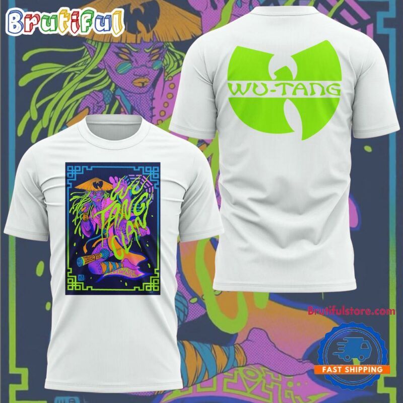 Wu-Tang Clan Concert Poster For Denver 2025 New Shirt