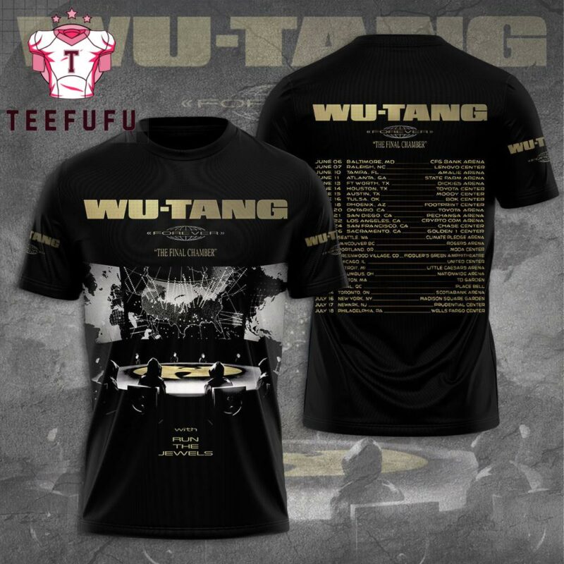 Wu-Tang Clan Final Chamber Tour 2025 All Over Print Shirt
