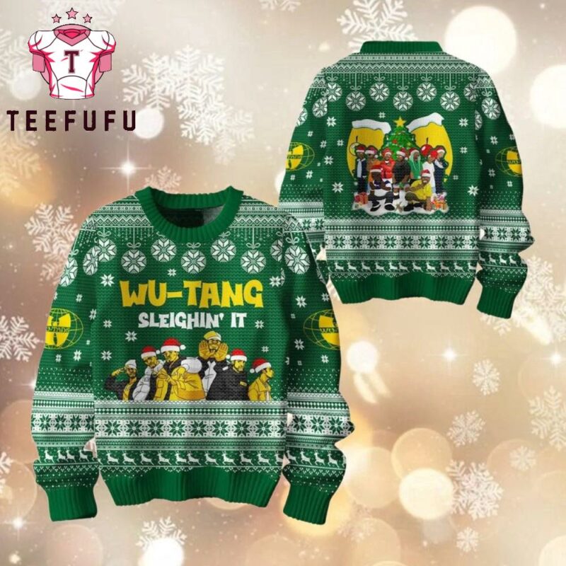 Wu-tang Clan Logo Ugly Christmas Sweater