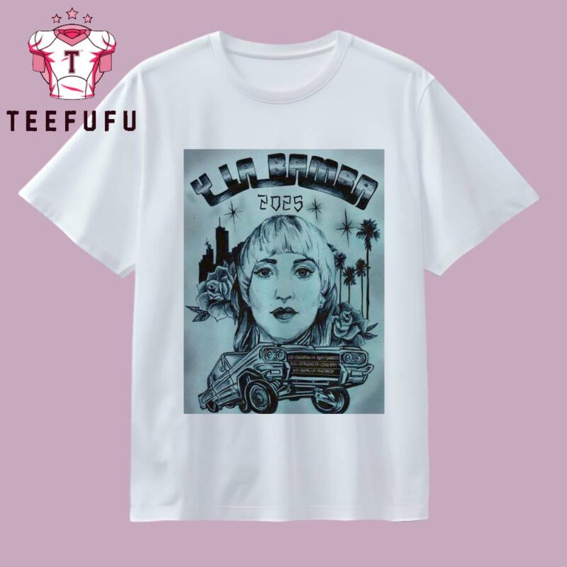 Y La Bamba Tour In November 2025 T Shirt