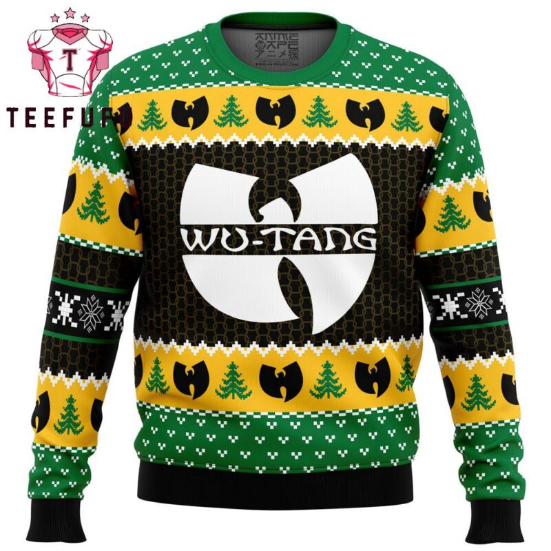 Yah It's Christmas Time Yo Wu Tang Clan Ugly Christmas Sweater