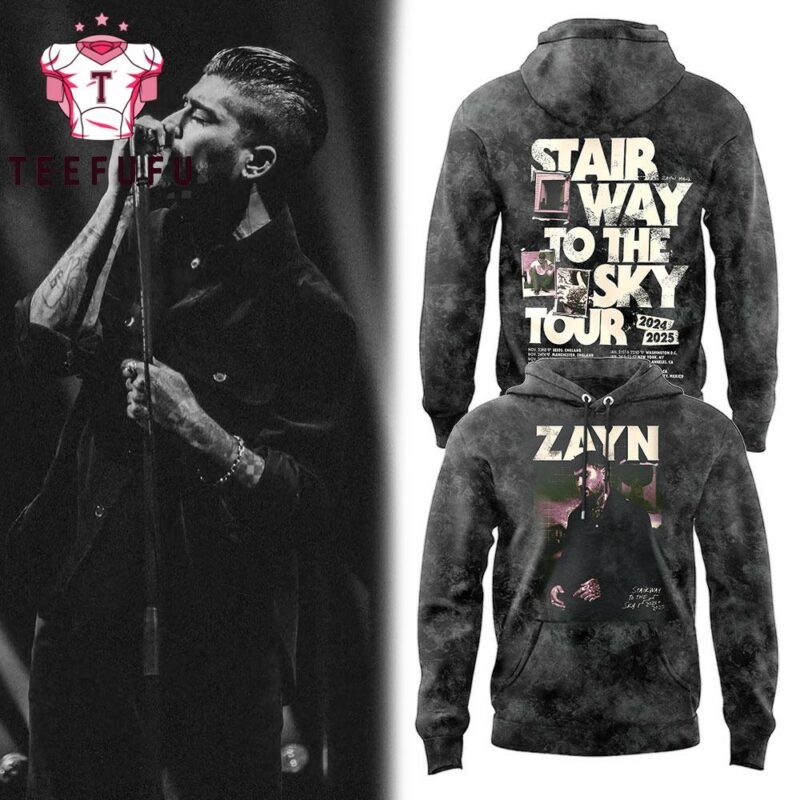 Zayn Malik Stairway To The Sky Tour 2025 Limited Edition Hoodie