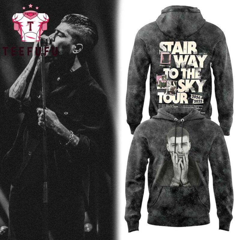 Zayn Malik Stairway To The Sky Tour 2025 Music Graphic 3D Hoodie