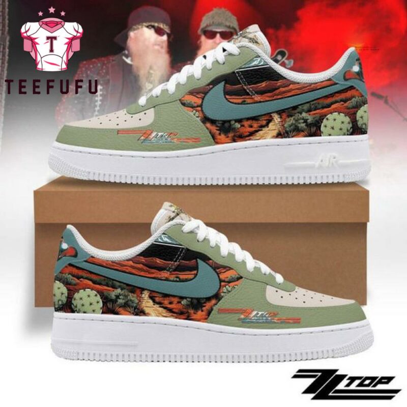 ZZ Top Band Limited Edition Air Force 1 Shoes Sneaker
