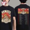 ZZ Top The Elevation Tour 2025 Scheduler T Shirt
