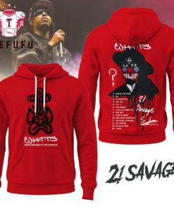 21 Savage WHTTS 2026 Hoodie