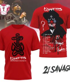 21 Savage WHTTS 2026 T Shirt
