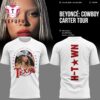 Beyonce Cowboy Carter Tour x Texas 2025 White 3D Shirt 2 Beyonce Cowboy Carter Tour x Texas 2025 White 3D Shirt