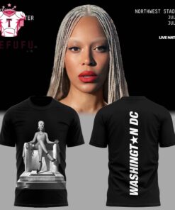 Beyonce Cowboy Carter Tour x Washington DC 2025 Black T Shirt