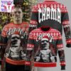 Alex Pereira Chanma Ugly Christmas Sweater