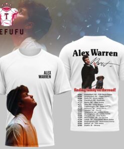Alex Warrend 2026 Tour Special New 3D Shirt