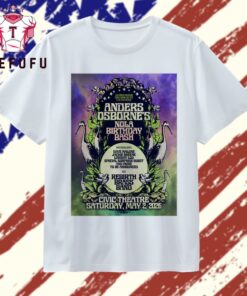 Anders Osborne In New Orleans LA On May 2 2026 T Shirt
