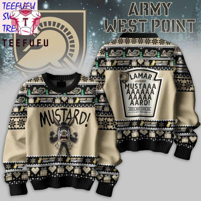 Army West Point x Kendrick Lamar Mustard Limited Edition Sweater