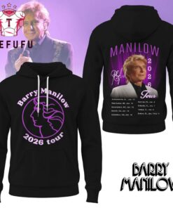 Barry Manilow 2026 Tour Hoodie Shirt