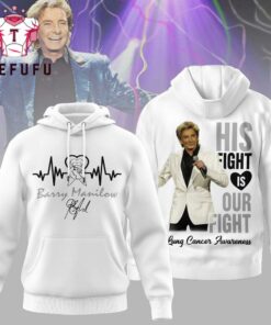 Barry Manilow His Fight is Our Fight 2026 Hoodie