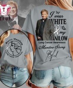 Barry Manilow Lung Cancer Awareness 2026 Unisex 3D Shirt