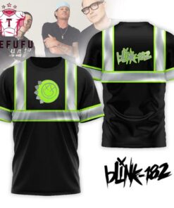 Blink 182 Hi-Vis Safety Limited 3D Shirt