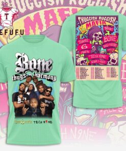 Bone Thugs-N-Harmony x Tech N9ne x Three 6 Mafia All Over Print Shirt