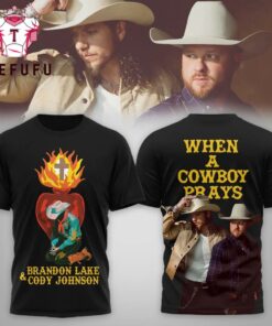 Brandon Lake And Cody Johnson 2026 Music Design Black T Shirt