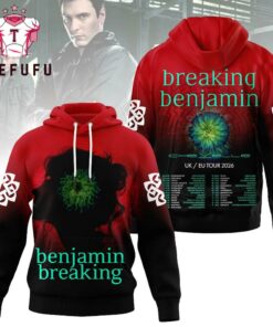 Breaking Benjamin UK EU Tour 2026 Schedule Hoodie