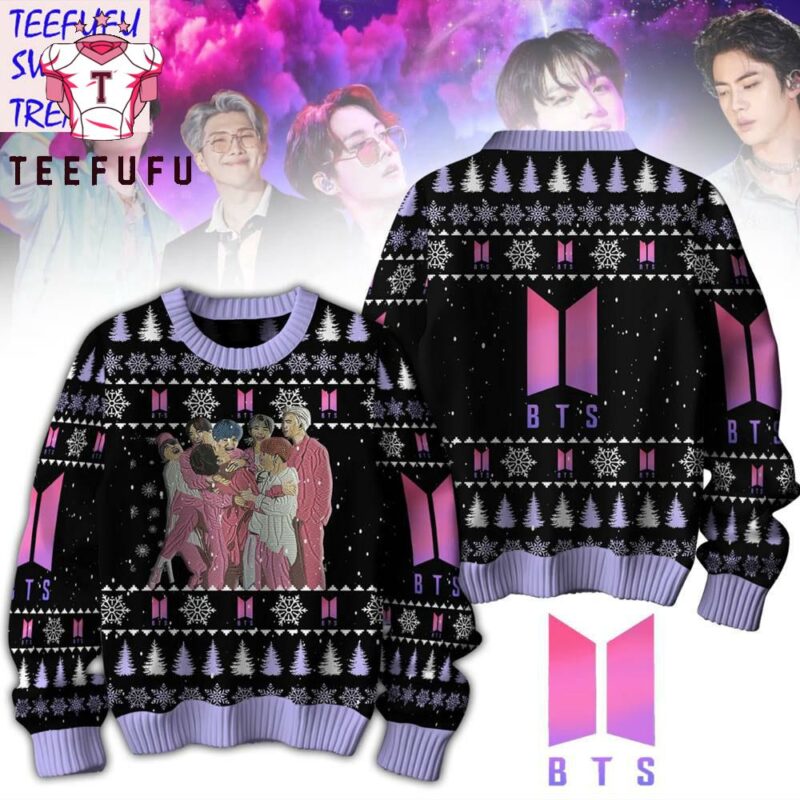 BTS Lovers Limited Edition Ugly Christmas Sweater