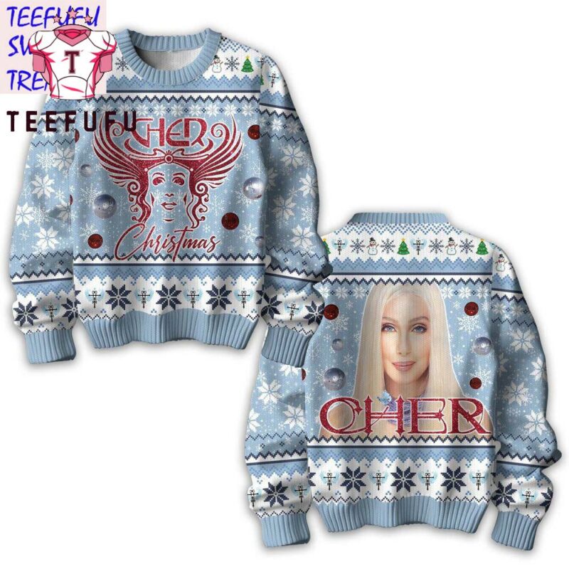 Cher Christmas Ugly Sweater