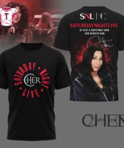 CHER Saturday Night Live DJ Play A Christmas Song 3D Shirt