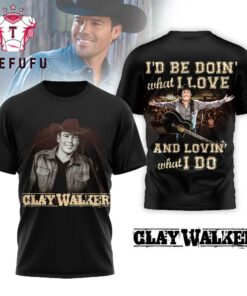 Clay Walker Guitar Graphic Music Design 2026 3D Shirt