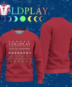 Coldplay Christmas Lights Limited Knitted Sweater