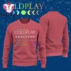 Coldplay Music Christmas Lights 2025 Ugly Sweater