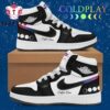 Coldplay Rainbow Aura Customized Air Jordan 1 Hightop Shoes