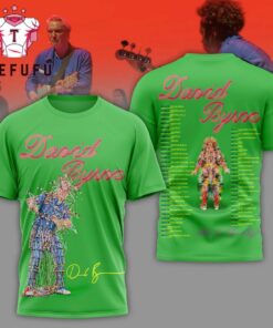 David Byrne Who is the Sky 2026 T Shirt