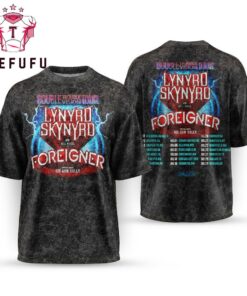 Double Trouble Double Vision Tour 2026 Lynyrd Skynyrd X Foreigner T Shirt