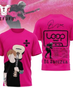 Ed Sheeran 2026 Tour Special Limited 3D Shirt