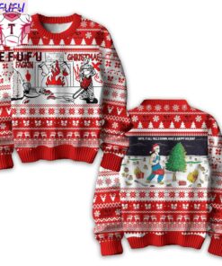 Eminem Merry Fackin Christmas Ugly Sweater