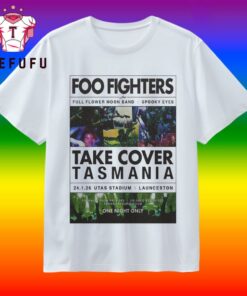 Foo Fighters Tour Launceston On Jan 24 2026 T Shirt