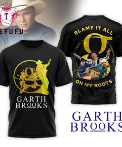 Garth Brooks Blame it All on My Roots 3D Shirt