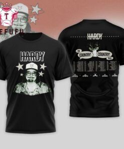 Hardy The Country 2026 Tour Black T Shirt
