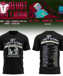 Hot Mulligan The Fillmore Detroit Event 2025 Black T Shirt