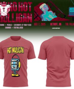 Hot Mulligan The Fillmore Detroit Event 2025 Limited Pink T Shirt