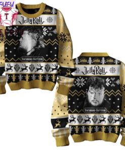 Jelly Roll Backroad Baptism Tour 2024 Ugly Sweater