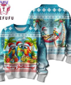 Jimmy Buffett Christmas In Margaritaville Ugly Sweater