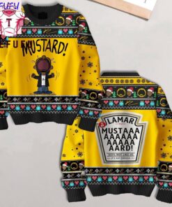 Kendrick Lamar Special Mustard Limited Edition Ugly Sweater