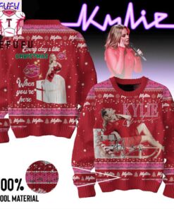 Kylie Minogue Everyday Is Like Christmas Ugly Sweater