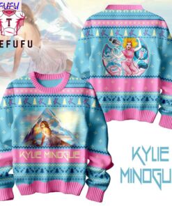 Kylie Minogue Winter Ugly Christmas Sweater