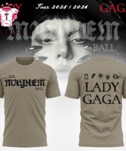Lady Gaga The Mayhem Ball Tour 2026 All Over Print Shirt
