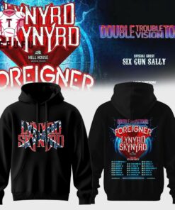 Lynyrd Skynyrd Double Trouble Double Vision Tour 2026 Limited Edition Hoodie